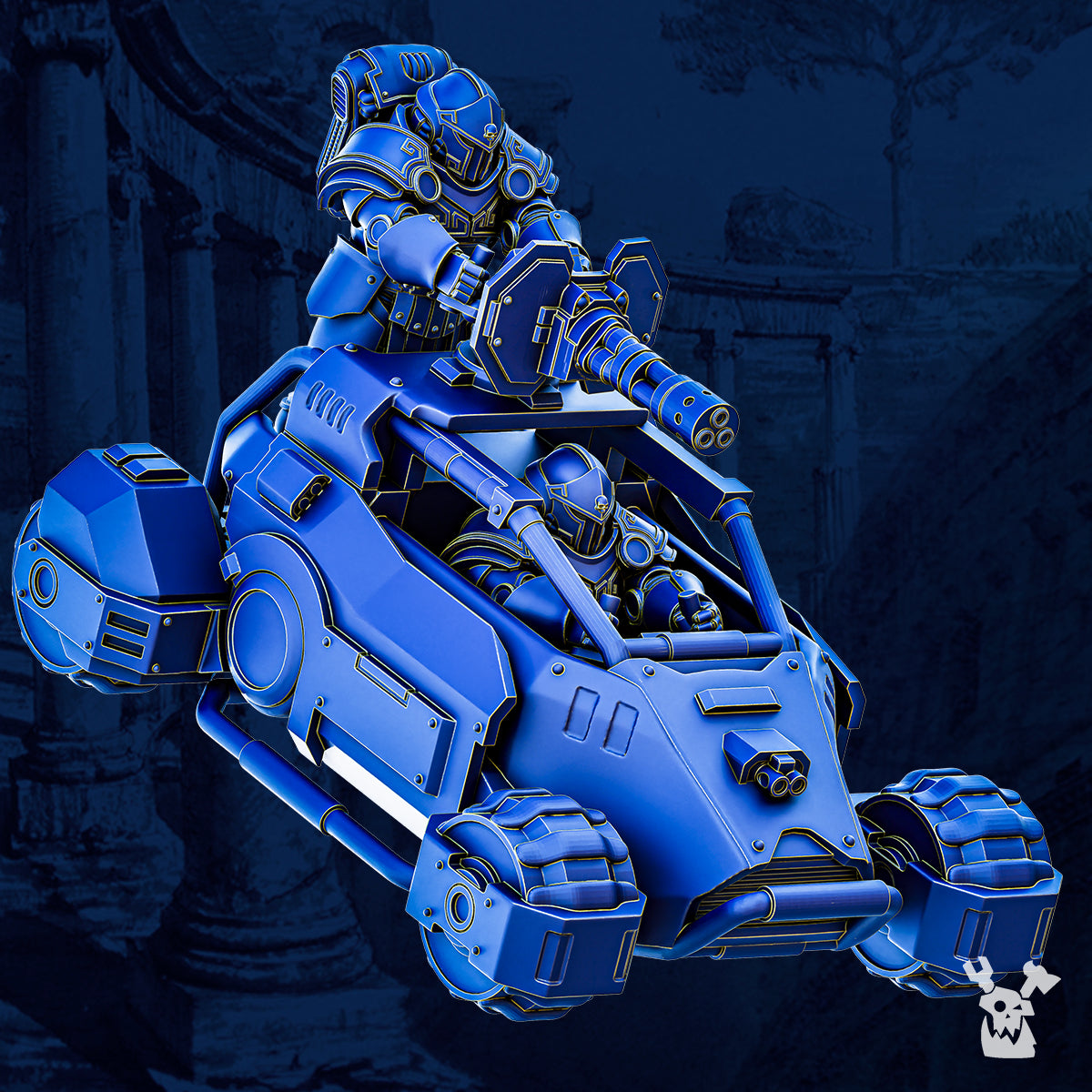Cataphract Currus - Fast Attack Space Buggy of Legio Prima Victrix 1