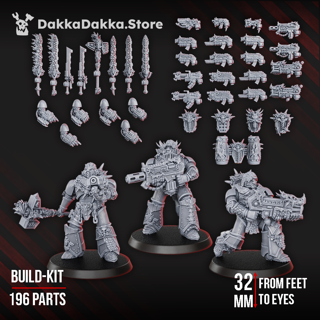 Fire Lizard Warriors (build-kit) 1