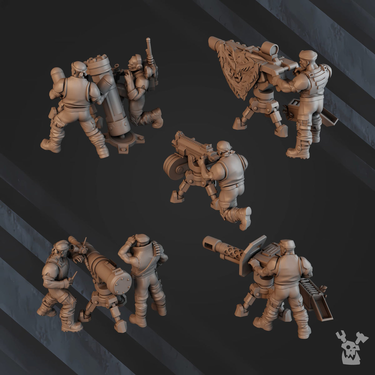 Green Hell Division Heavy Fire Support Squad 3