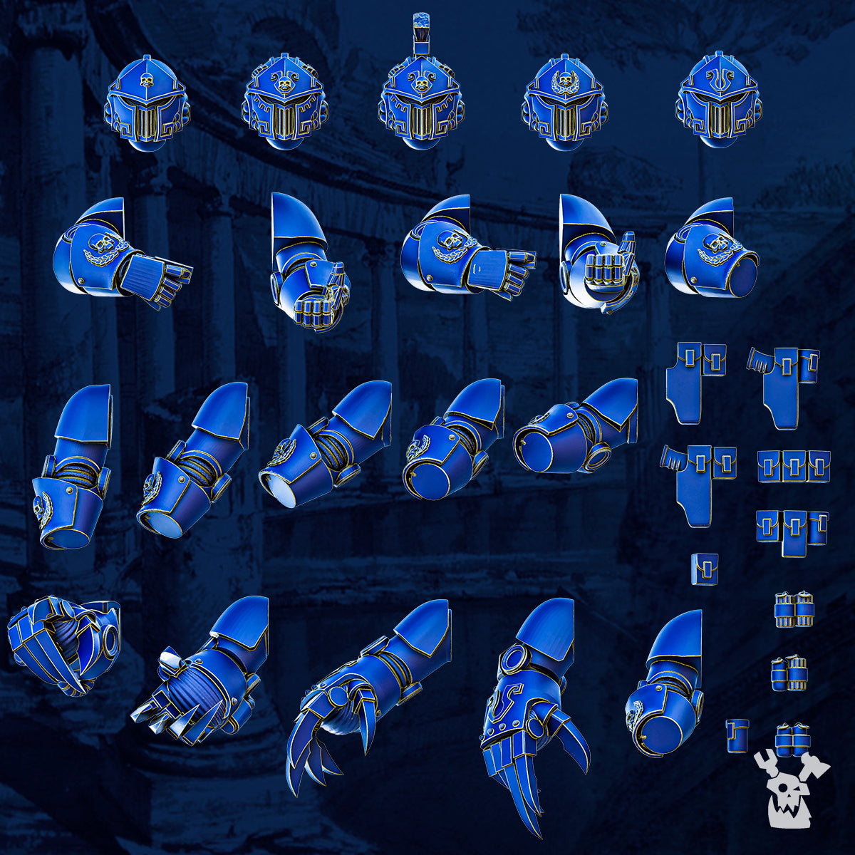 Impetum Alis Squad (build kit) - Prime Armored Space Assault Unit of Legio Prima Victrix 3
