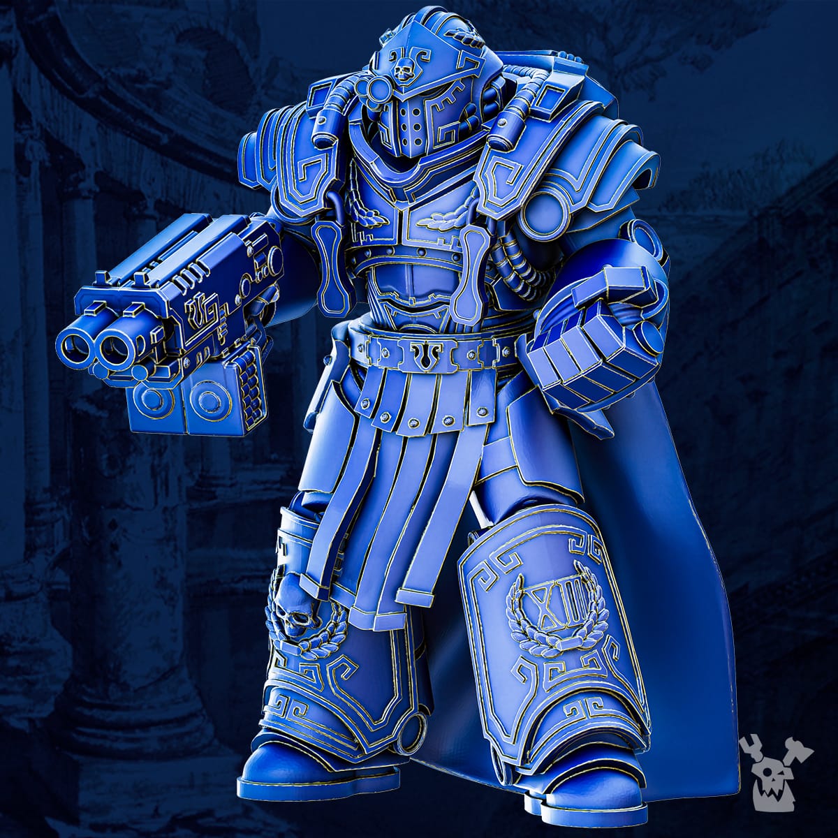 Gravis Princeps Squad (build kit) - Destroyer Armored Space Battleline Unit of Legio Prima Victrix 3