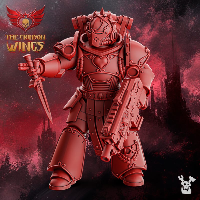 The Crimson Wings Promo model 3