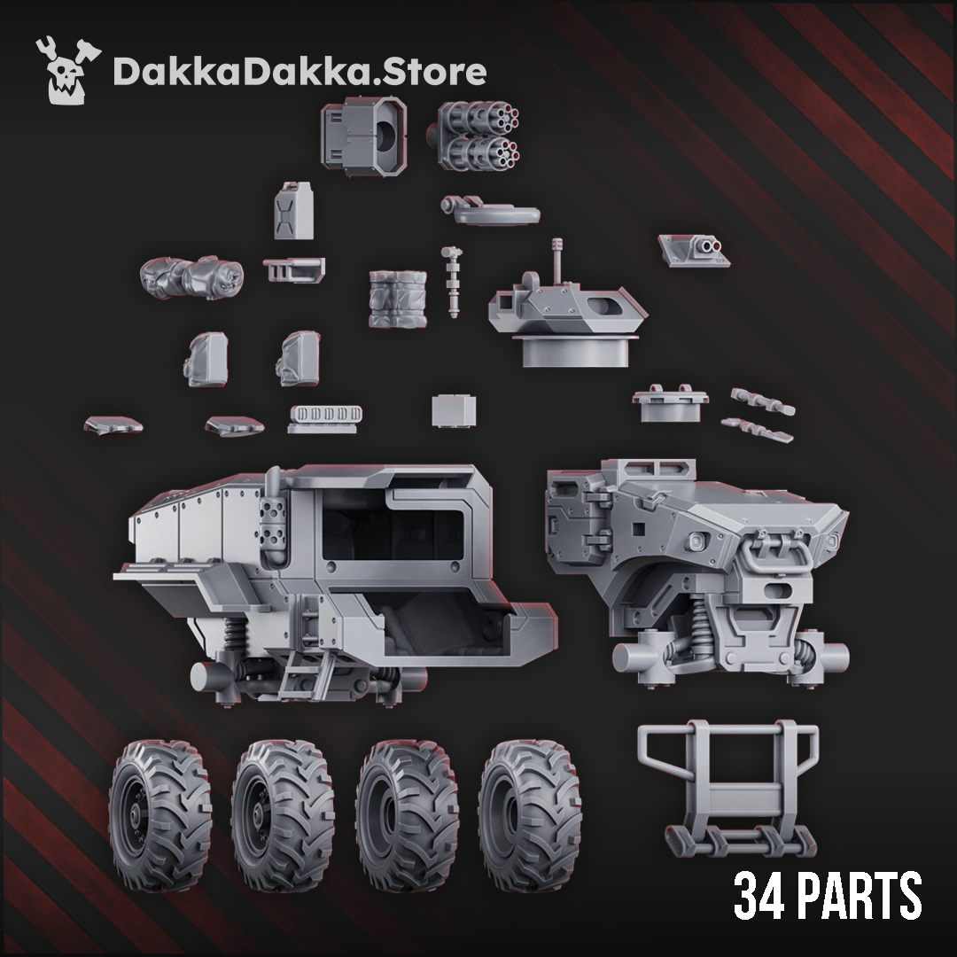 Tabletop Terrain Miniature Infantry Fighting Vehicle "Neofelis" N-59