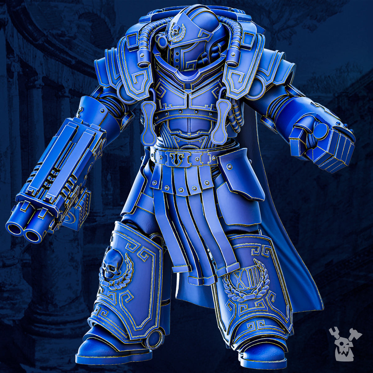 Gravis Princeps Squad (build kit) - Destroyer Armored Space Battleline Unit of Legio Prima Victrix 4