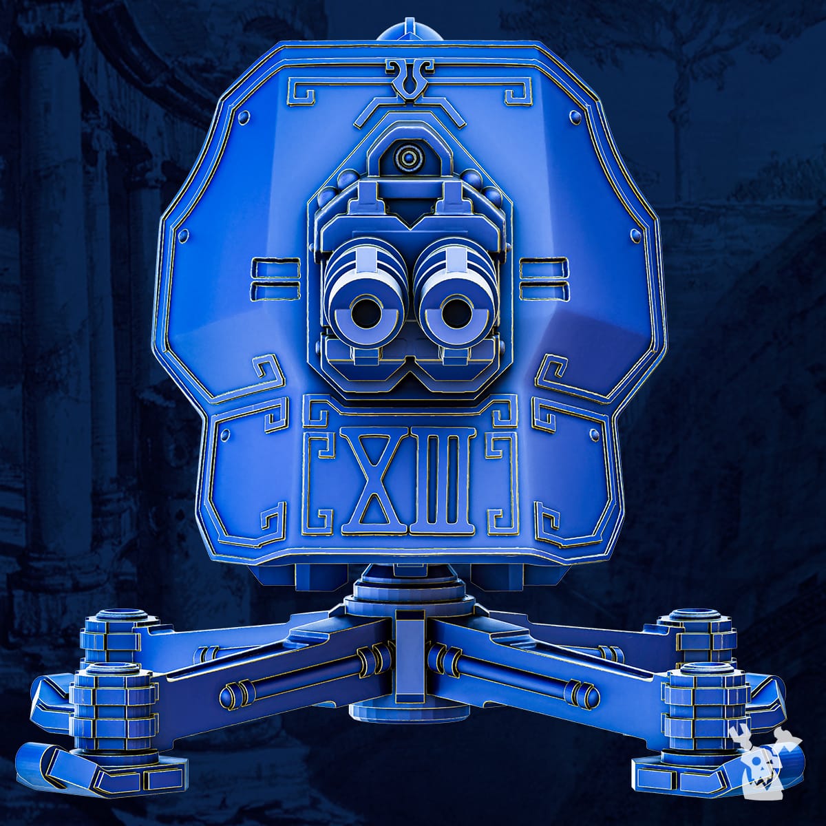 Legio Prima Victrix Support Turret - Space Artillery Weapon 4