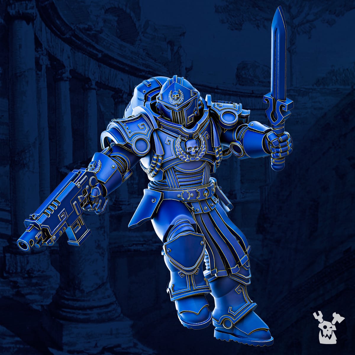 Impetum Alis Squad (build kit) - Prime Armored Space Assault Unit of Legio Prima Victrix 6