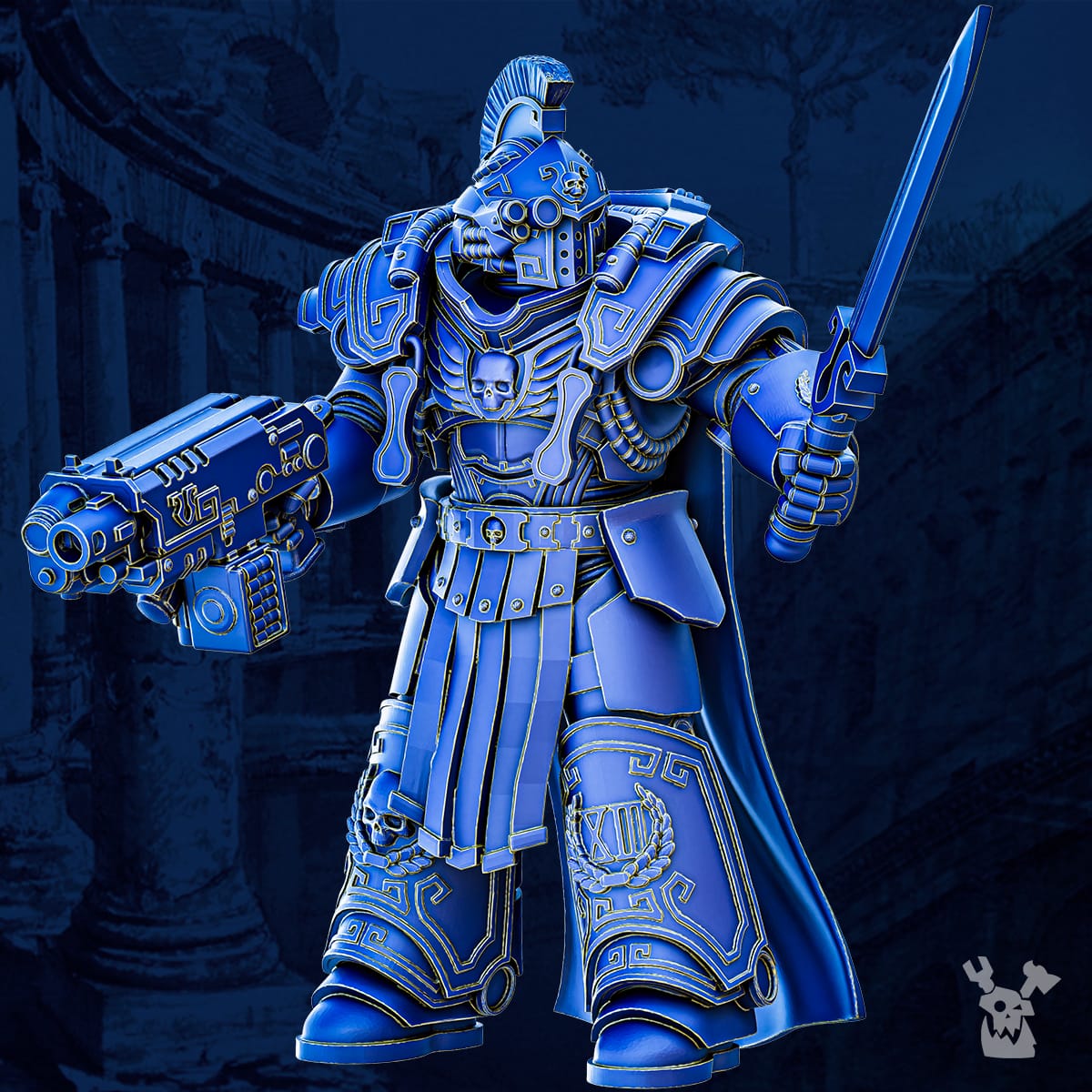 Gravis Princeps Squad (build kit) - Destroyer Armored Space Battleline Unit of Legio Prima Victrix 8