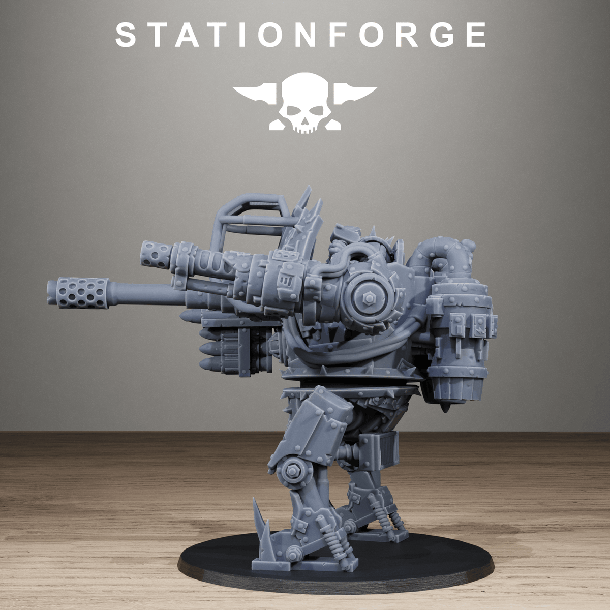 Tabletop Terrain Miniature Orkaz Chicken Walker