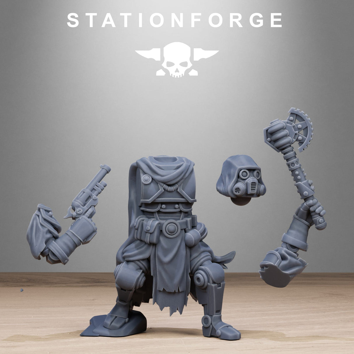 Tabletop Terrain Miniature Scavenger Tech Magicians