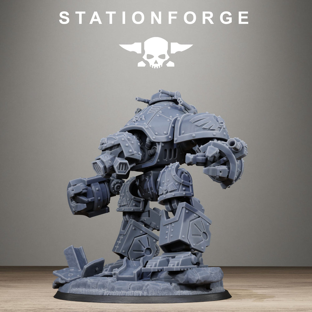 Tabletop Terrain Miniature GrimGuard MechGuard