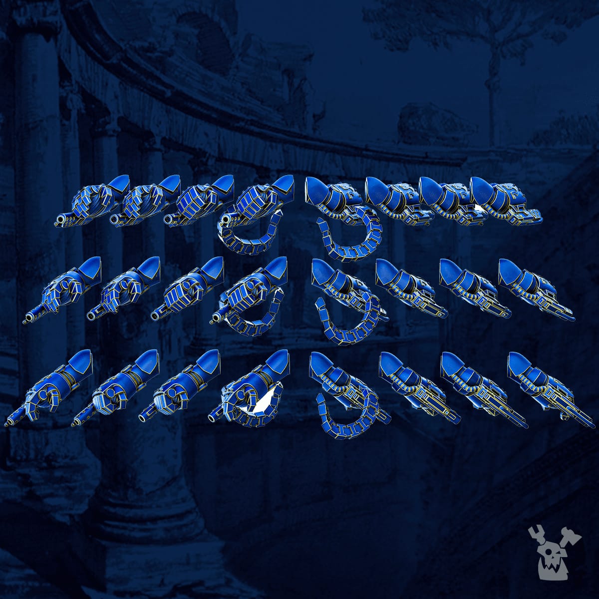Gravis Princeps Squad (build kit) - Destroyer Armored Space Battleline Unit of Legio Prima Victrix 12
