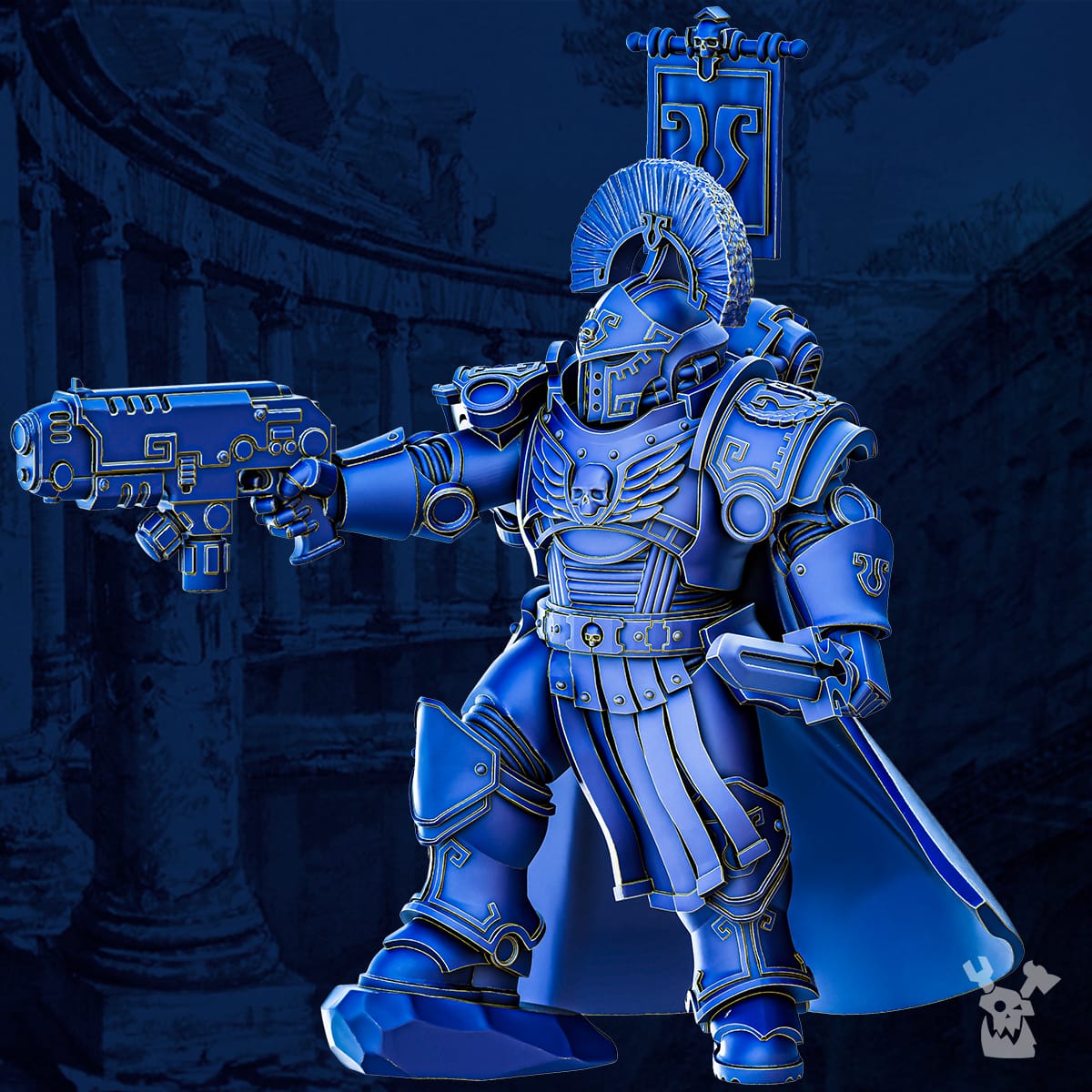 Princeps Cohorte Squad (build kit) - Prime Armored Space Battleline Unit of Legio Prima Victrix 14