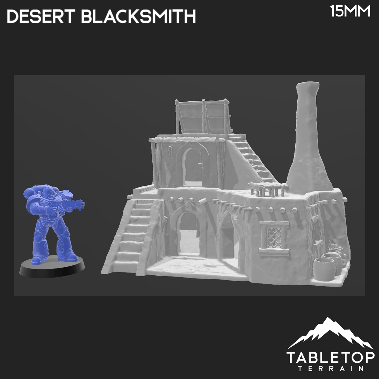Tabletop Terrain Building Desert Blacksmith