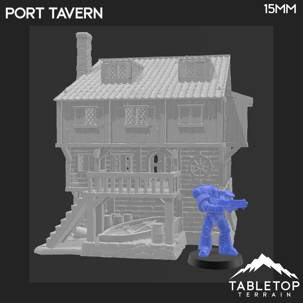 Tabletop Terrain Building Port Tavern