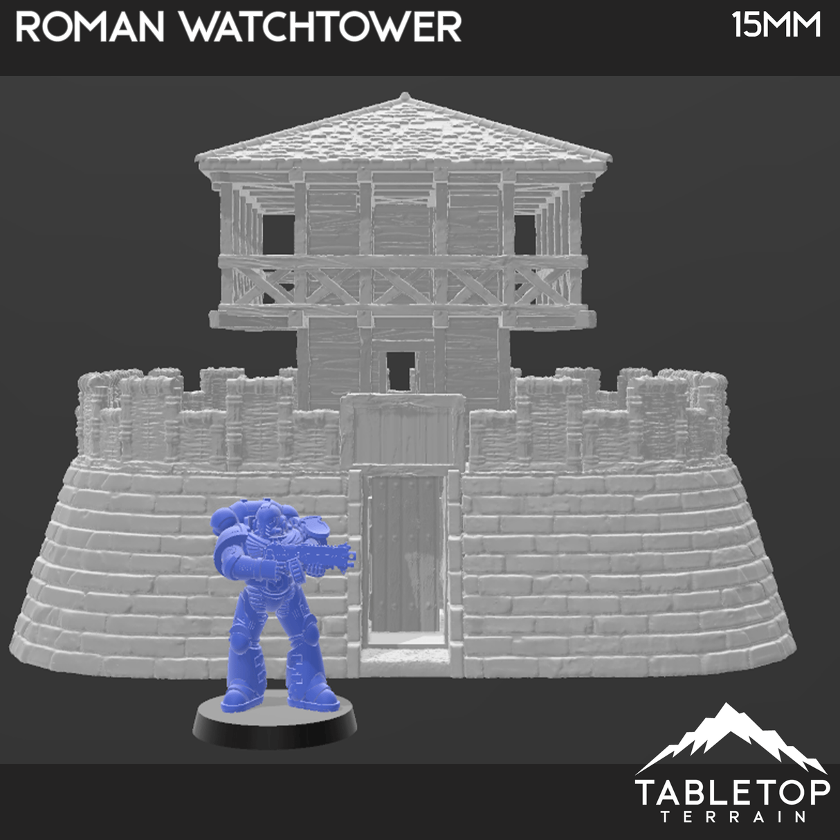 Tabletop Terrain Tower Roman Watchtower