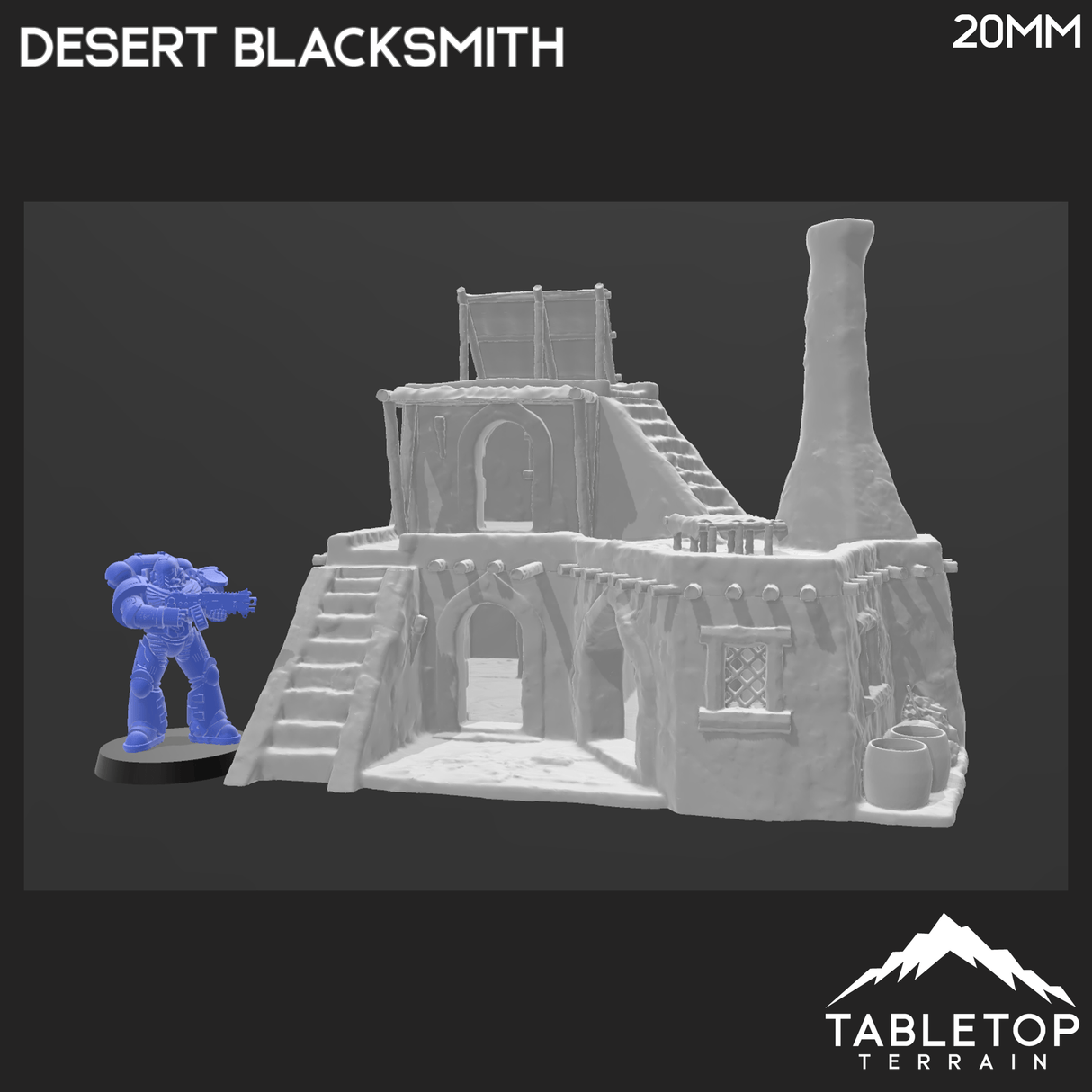 Tabletop Terrain Building Desert Blacksmith