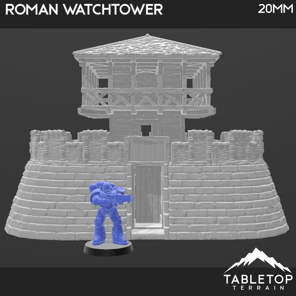 Tabletop Terrain Tower Roman Watchtower