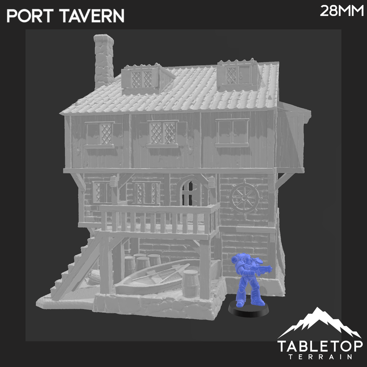 Tabletop Terrain Building Port Tavern