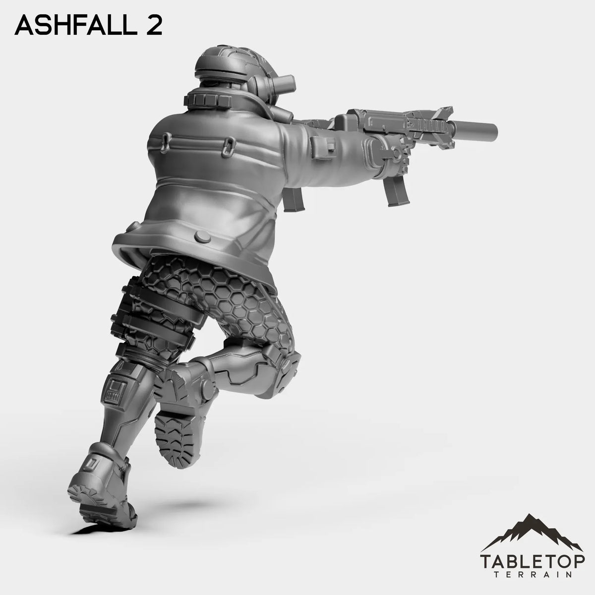 Tabletop Terrain Miniature Ashfall