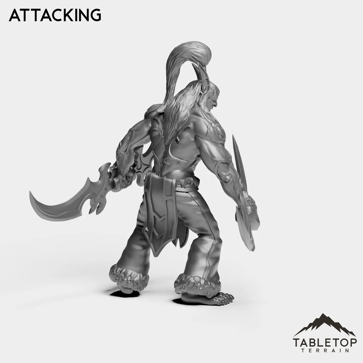 Tabletop Terrain Miniature Elf Demon Hunter