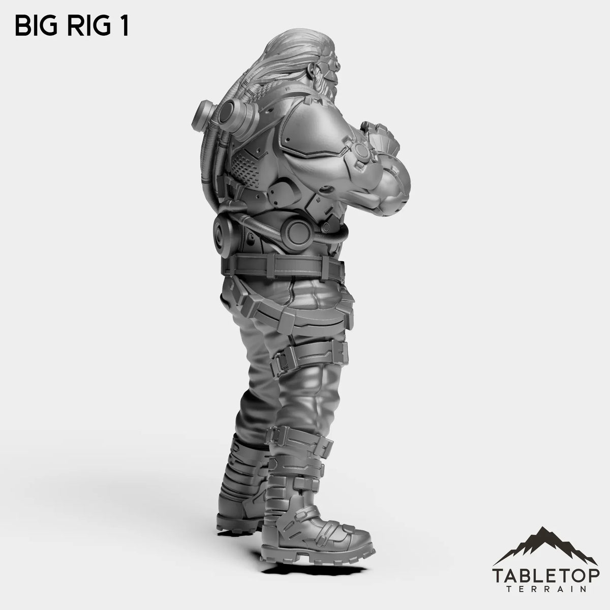 Tabletop Terrain Miniature Big Rig