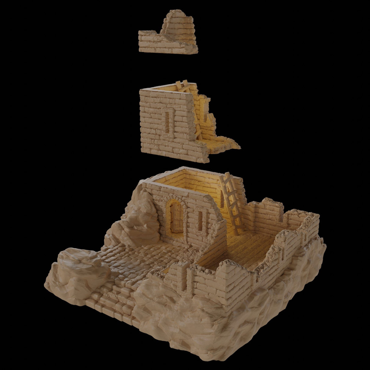 Tabletop Terrain Terrain Old Catacombs Entrance