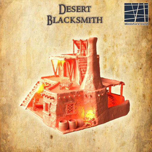 Tabletop Terrain Building Desert Blacksmith