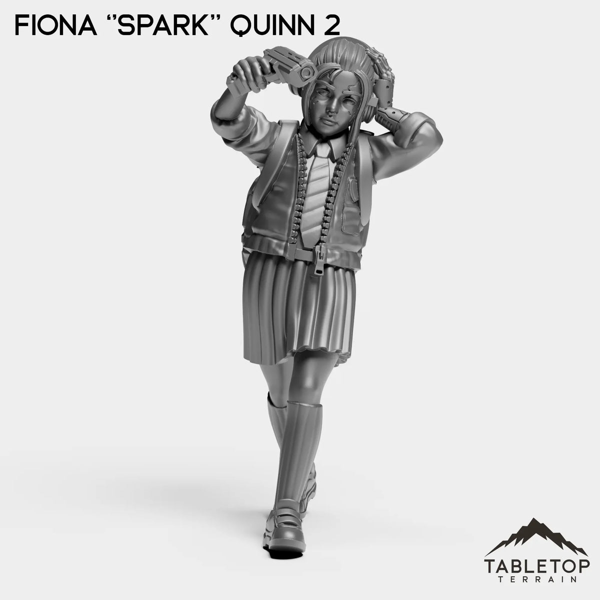 Tabletop Terrain Miniature Fiona ''Spark'' Quinn