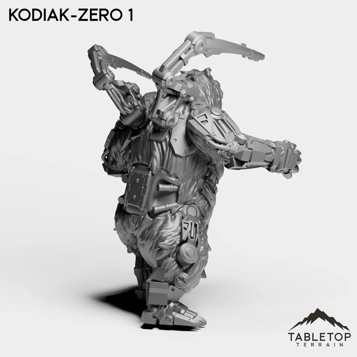 Tabletop Terrain Miniature Kodiak-Zero