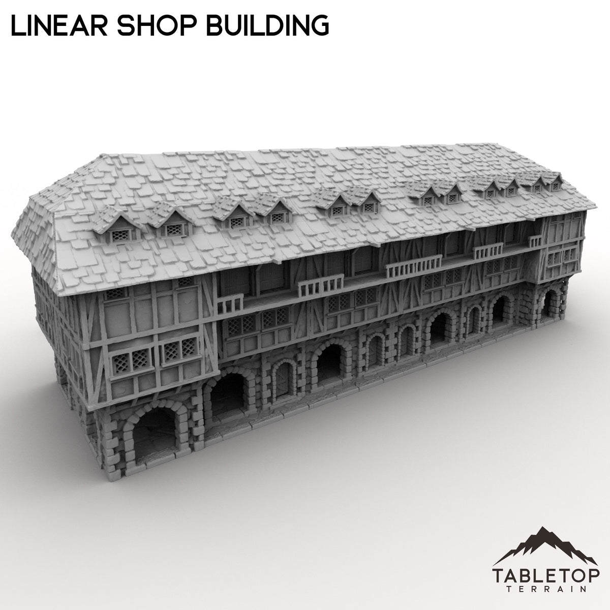 Linear Shop Building