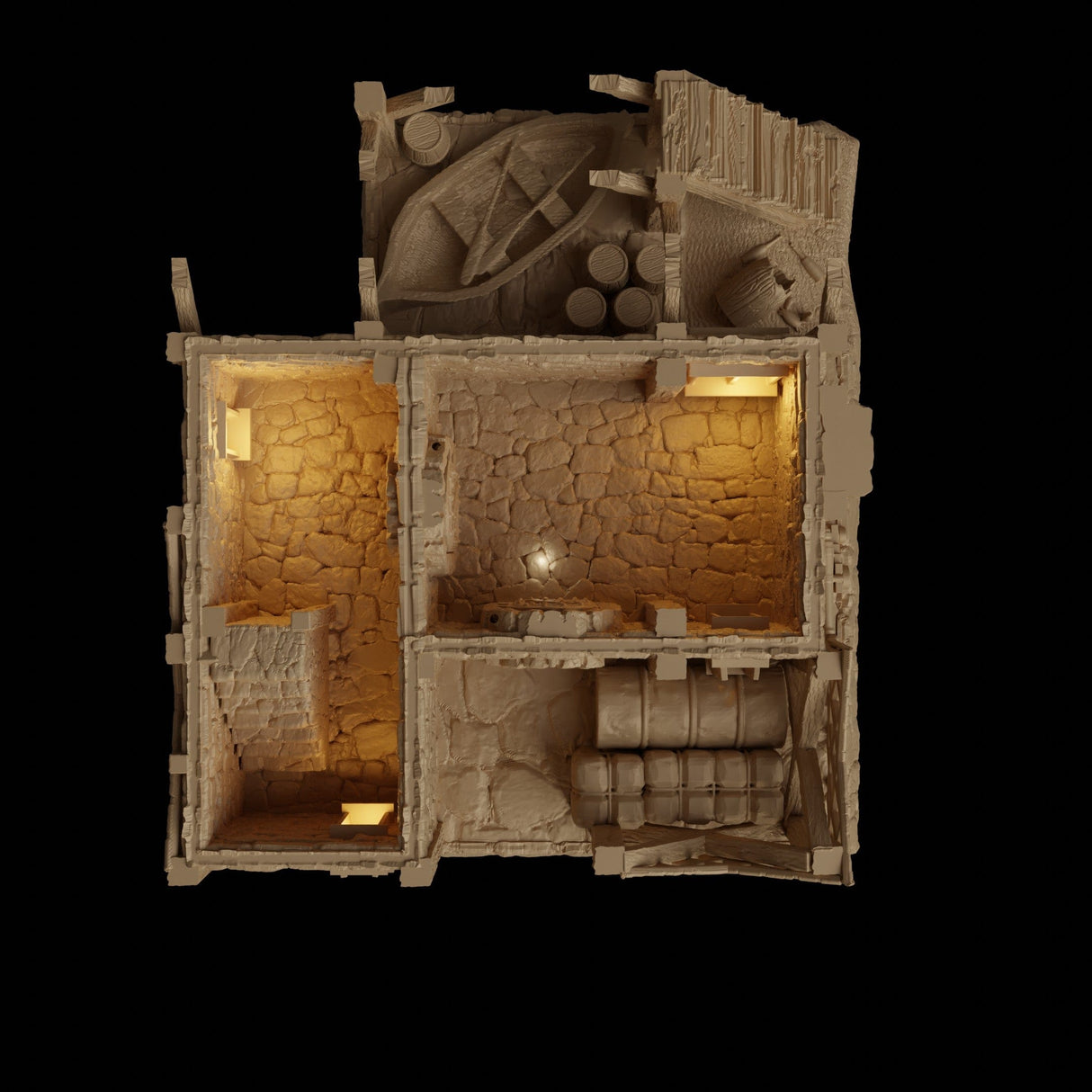 Tabletop Terrain Building Port Tavern