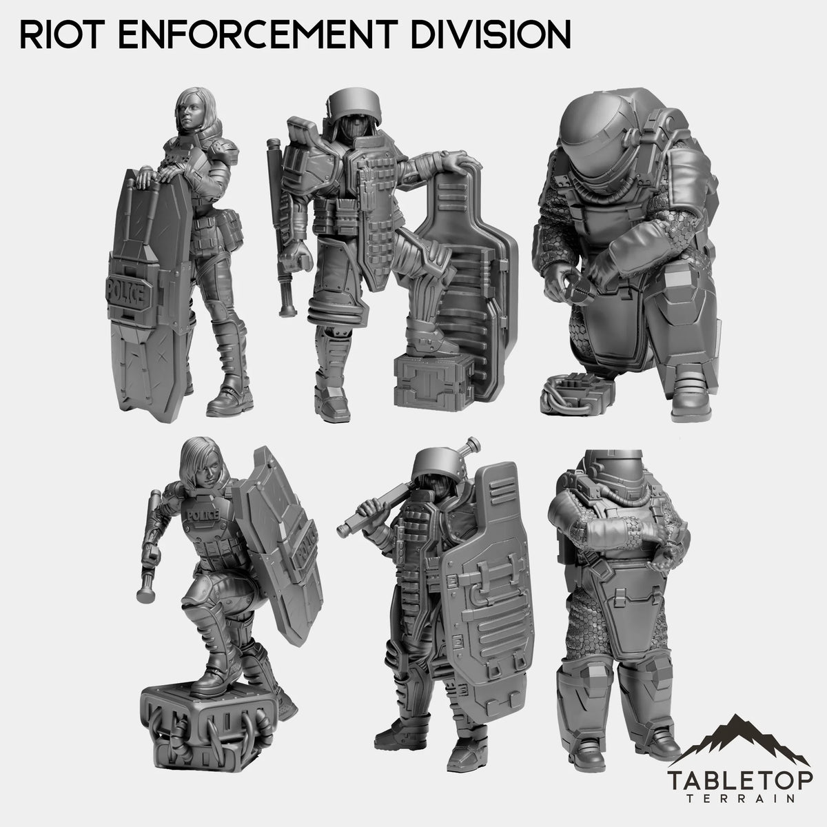 Riot Enforcement Division Full Gang Bundle 1
