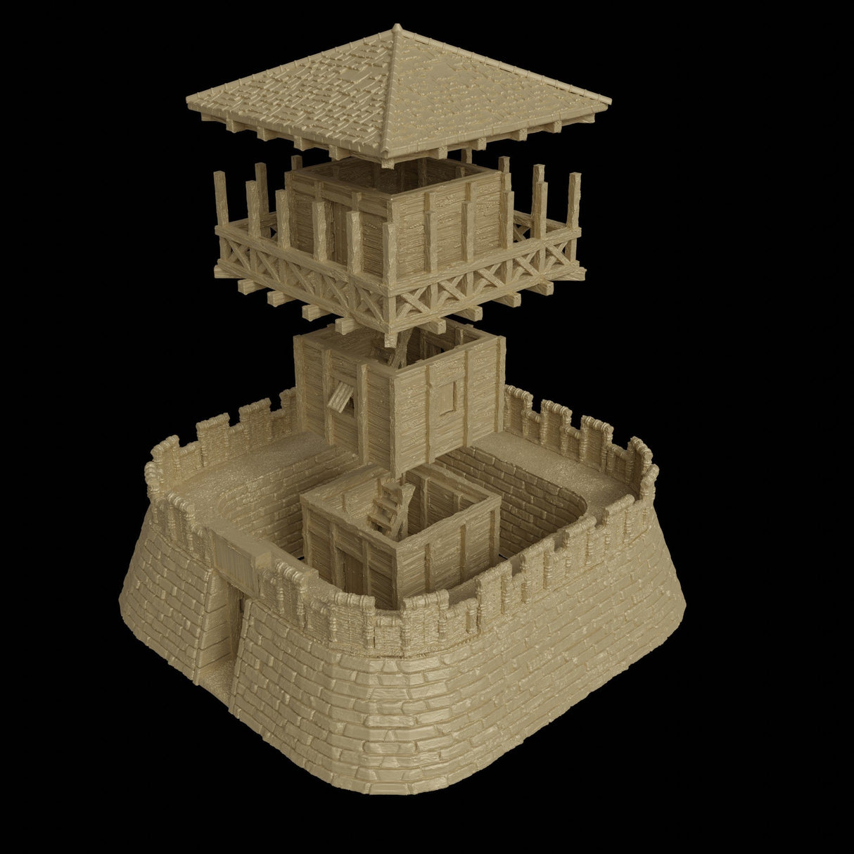 Tabletop Terrain Tower Roman Watchtower