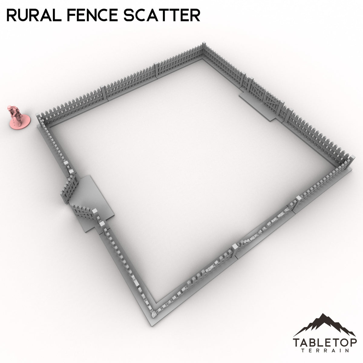 Rural Fence Scatter