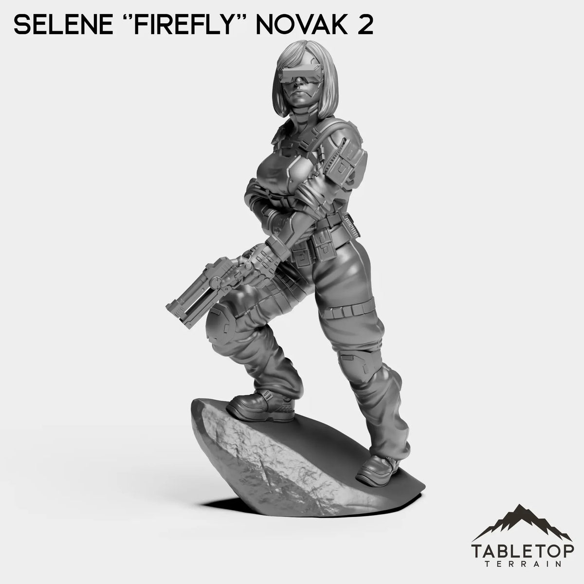 Tabletop Terrain Miniature Selene ''Firefly'' Novak