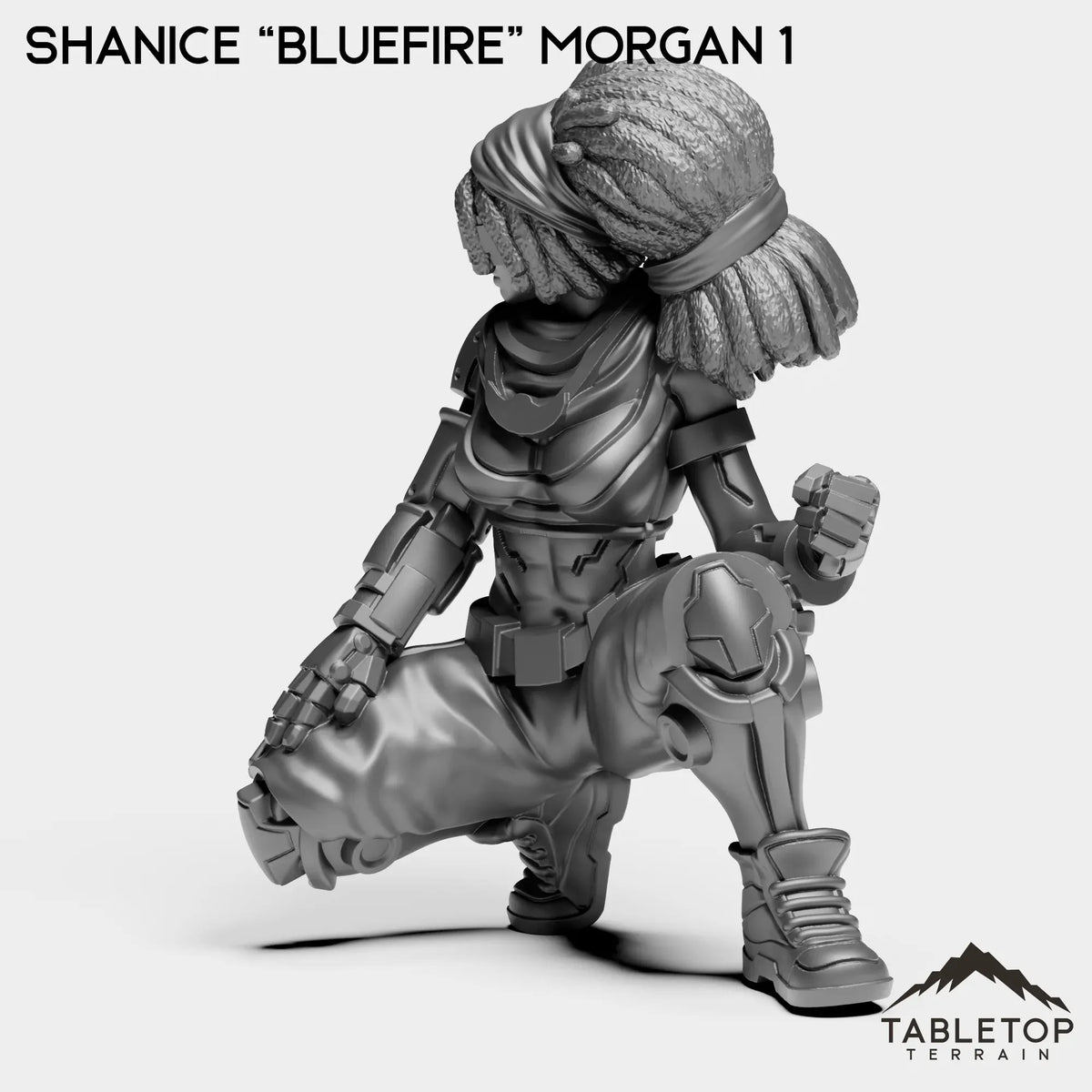 Tabletop Terrain Miniature Shanice “Bluefire” Morgan