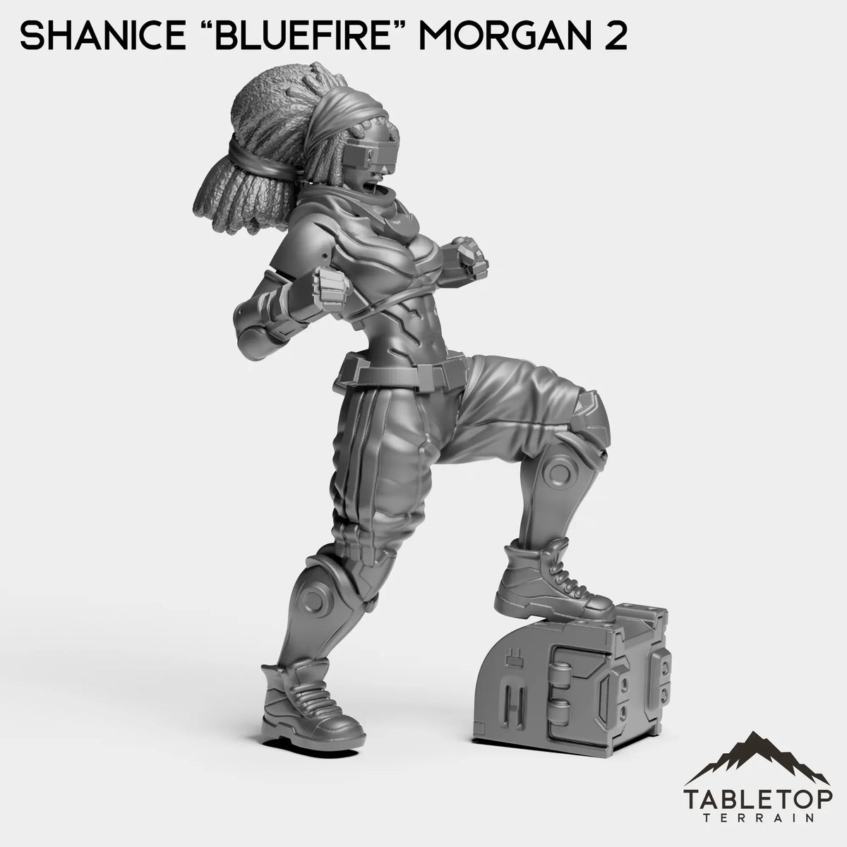 Tabletop Terrain Miniature Shanice “Bluefire” Morgan