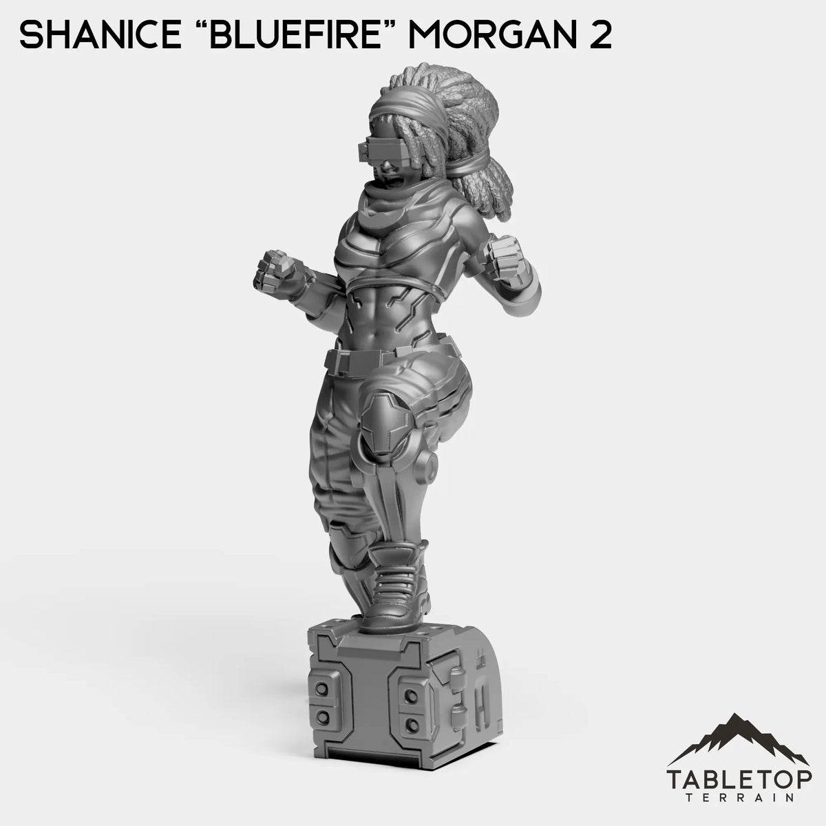 Tabletop Terrain Miniature Shanice “Bluefire” Morgan