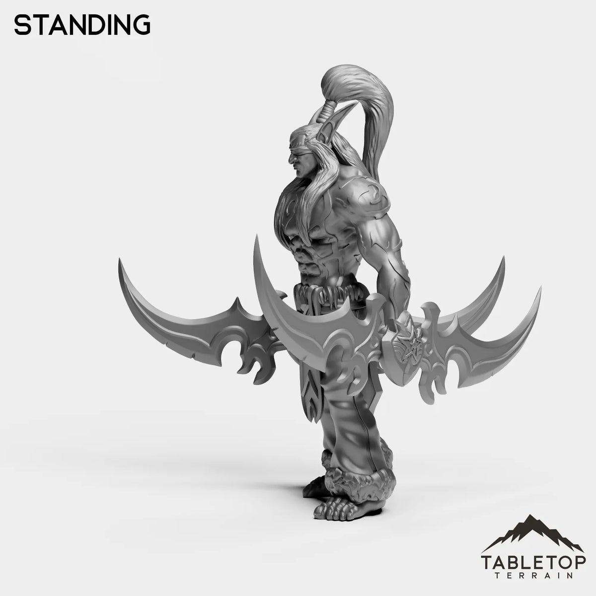 Tabletop Terrain Miniature Elf Demon Hunter