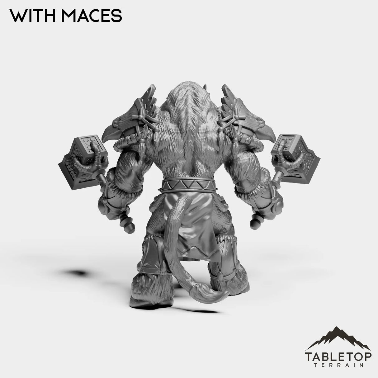 Tabletop Terrain Miniature Minotaur Heritage Shaman