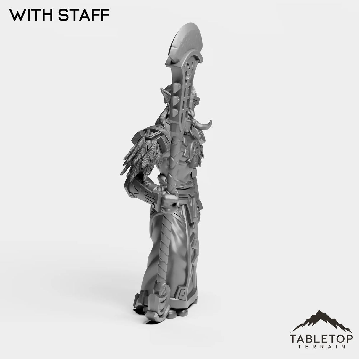 Tabletop Terrain Miniature Troll Tribe Priest