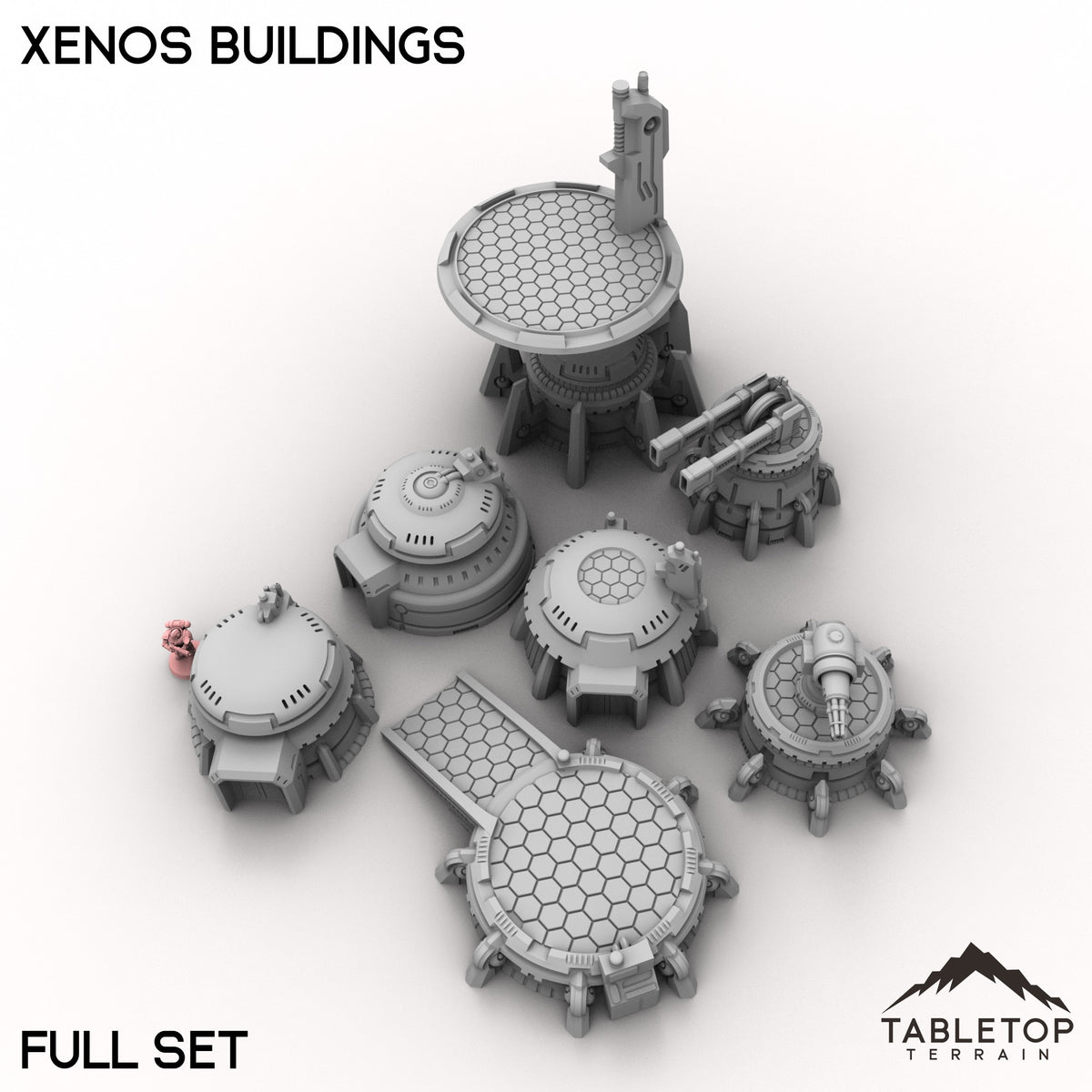 Xenos Buildings - Full Set