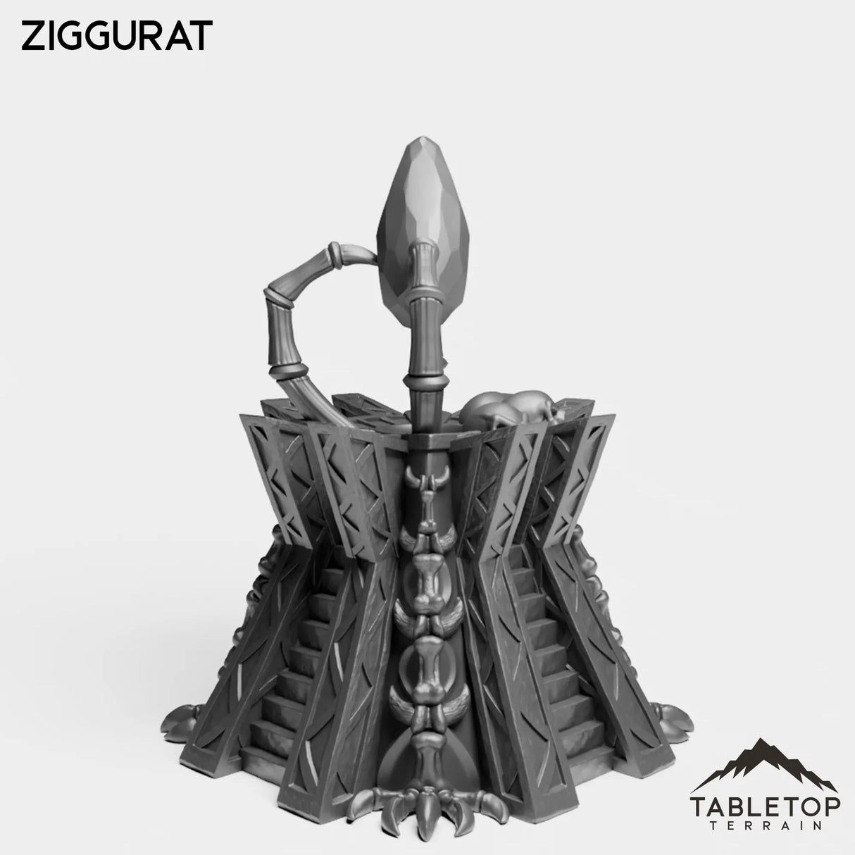 Tabletop Terrain Miniature Ziggurat