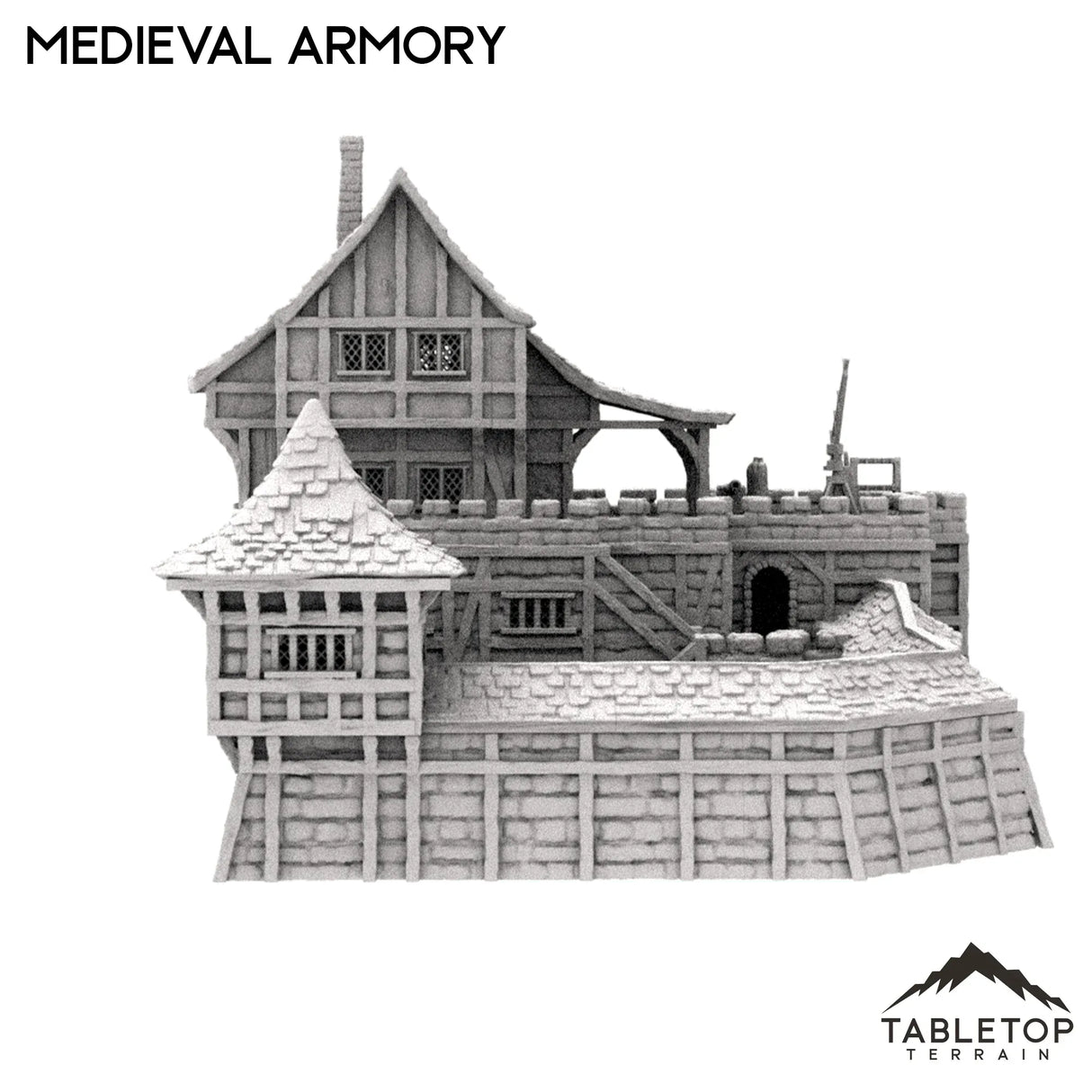 Tabletop Terrain Building Medieval Armory