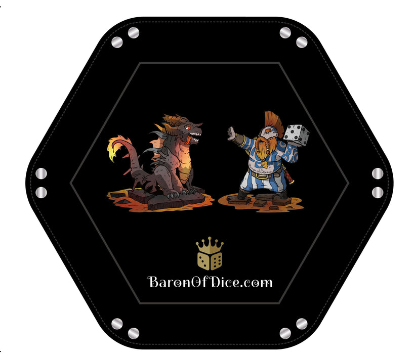 BaronOfDice Dwarven Hero .Premium Dice Trays