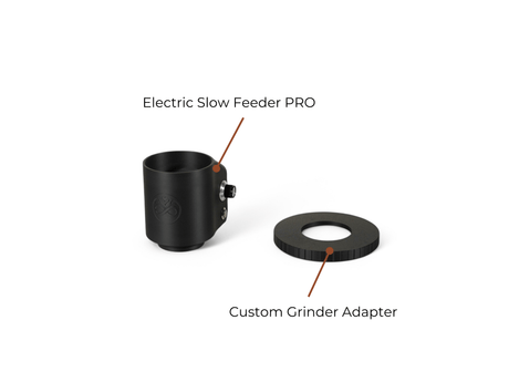 CremaLoop Coffee Grinder Upgrade Without Single Dose Bellow Electric Slow Feeder PRO - Custom Order
