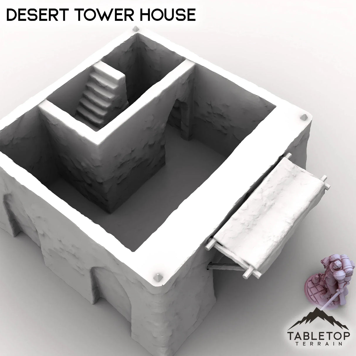 Tabletop Terrain Tower Desert Tower House