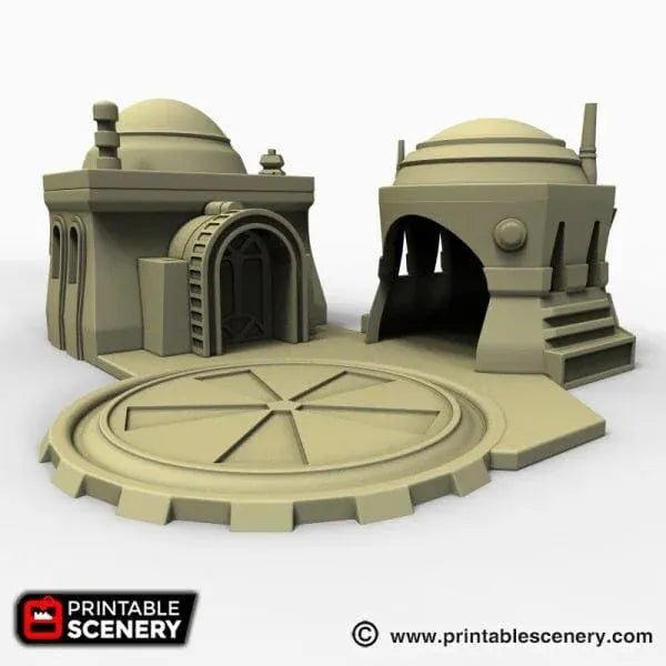 Tabletop Terrain Building Droid Yard - Star Wars Legion Building