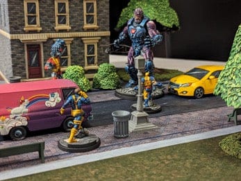 Gray Matter Gaming Gaming Mat 36x36 Modern City 2 - Neoprene Battle Mat with Bag