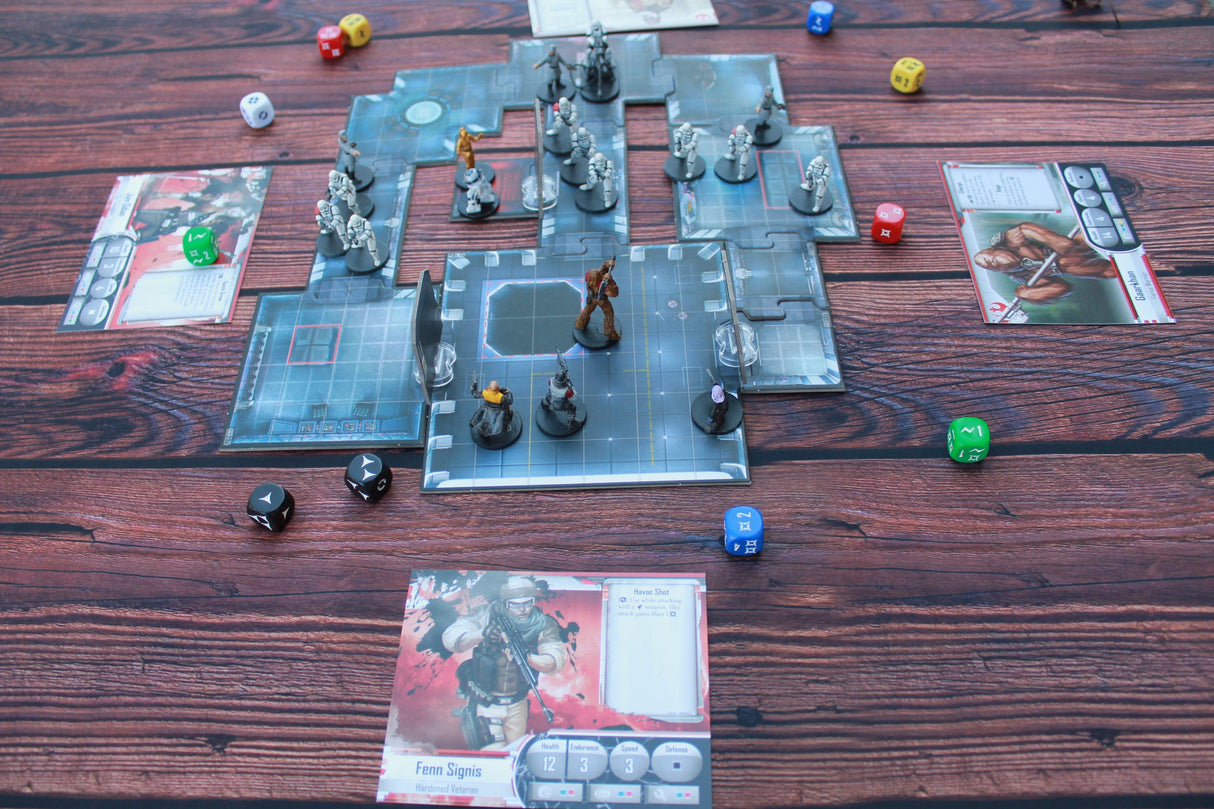 Gray Matter Gaming Gaming Mat 36x36 Tavern Table - 36" x 36" Board Game Mat with Bag